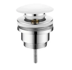 Sapho Toebehoren - Click-Clack, Wastafelafvoer, Wit CV1002C