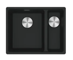 Franke Maris - MRG 160-34-15/2 Fragraniet Spoelbak, 55x43 Cm, Mat Zwart 125.0687.264