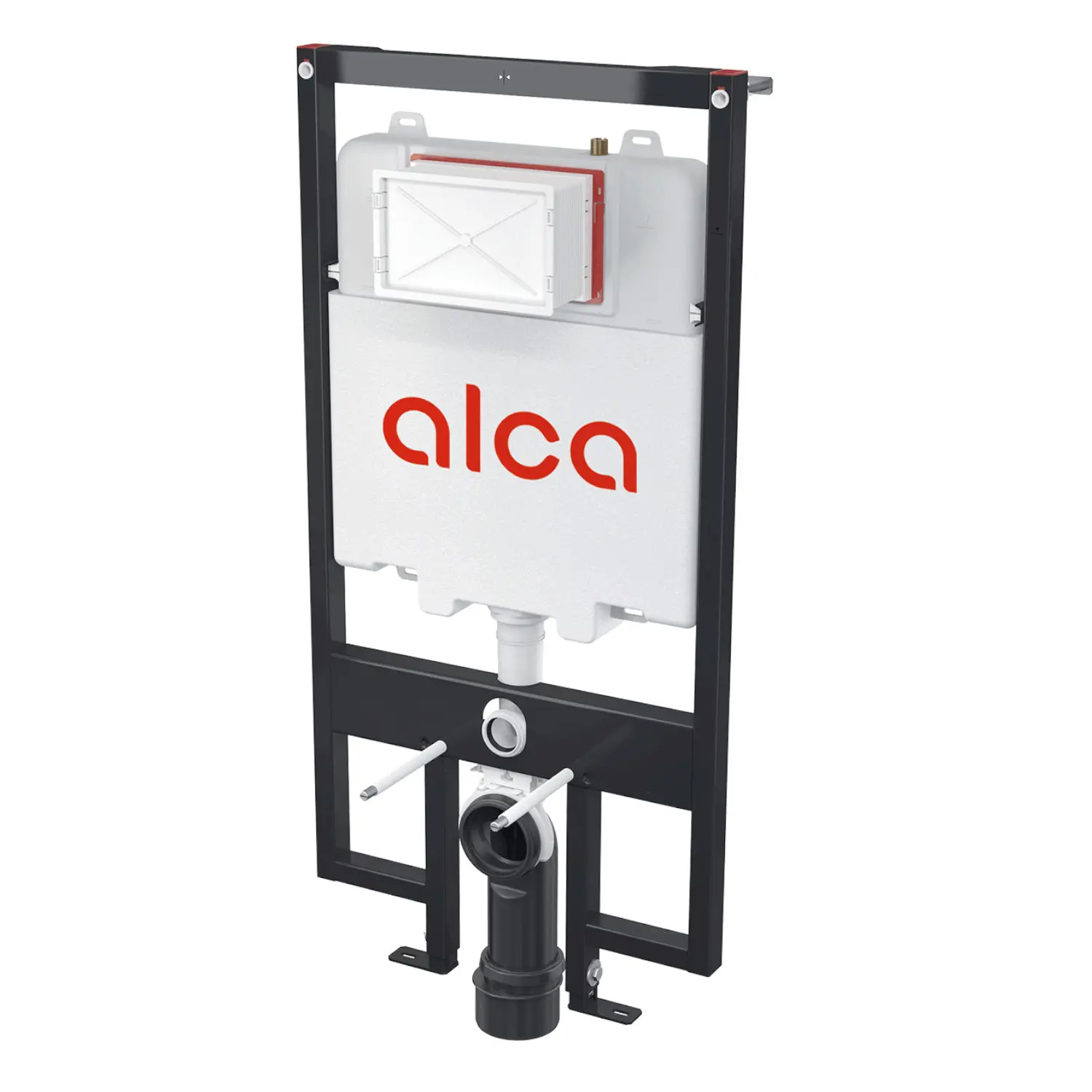 Alcadrain Inbouwreservoirs - Wandgemonteerde Installatie Voor Hangend Toilet, Voor Droge Installatie, Bouwhoogte 1,17 M AM1101/1200 1 Alcadrain Inbouwreservoirs - Wandgemonteerde Installatie Voor Hangend Toilet, Voor Droge Installatie, Bouwhoogte 1,17 M AM1101/1200