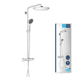 Grohe Vitalio Joy - Doucheset 310 Met Opbouw Thermostaat, 3jets, Chroom 26400001 -Sanitino Winkel 3d249b88a100633e6d2e8073