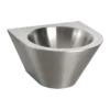 Sanela RVS Wastafels - Wastafel Conisch 355 Mm, Anti-vandaal, Roestvrij Staal SLUN 59