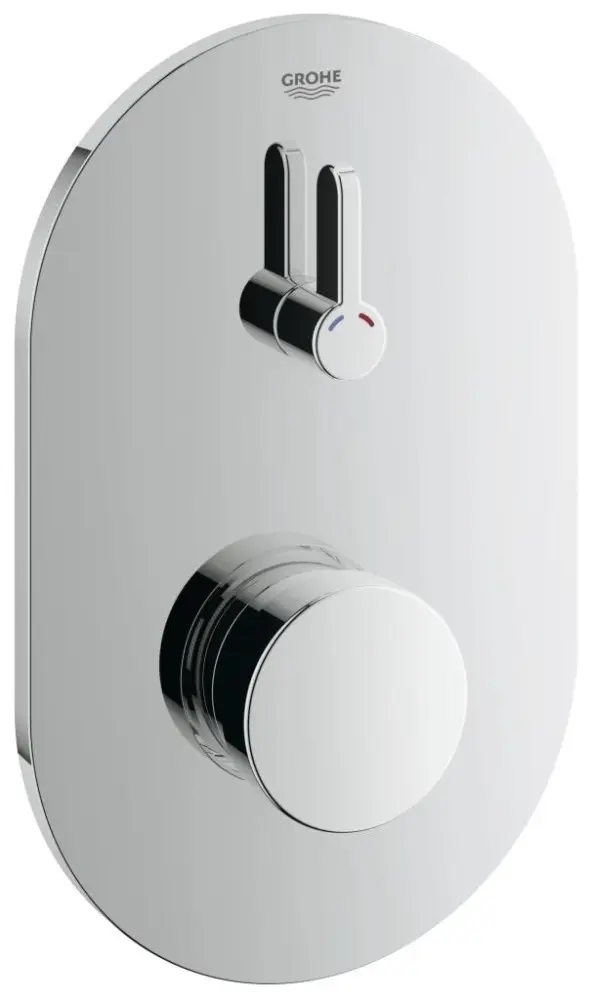 Grohe Eurosmart Cosmopolitan T - Zelfsluitende Inbouw Douchekraan, Chroom 36321000 1 Grohe Eurosmart Cosmopolitan T - Zelfsluitende Inbouw Douchekraan, Chroom 36321000
