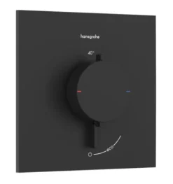 Hansgrohe Ecostat Comfort E - Thermostatische Inbouwkraan, Mat Zwart 33710670