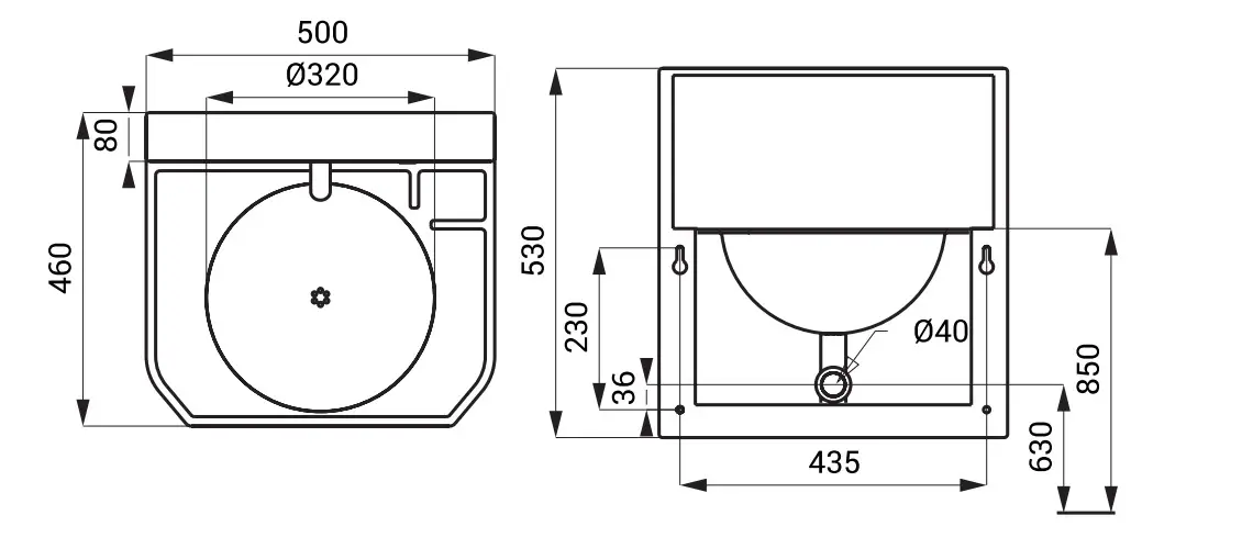 Sanela RVS Wastafels - RVS Wastafel Met Elektronica ALS, 24V SLUN 71E 2 Sanela RVS Wastafels - RVS Wastafel Met Elektronica ALS, 24V SLUN 71E - Afbeelding 2
