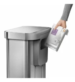 Simplehuman Afvalemmers - Afvalbak 55 L, Met Zakvak, Roestvrij Staal CW2023 -Sanitino Winkel 3e7594b2b8c5c9f8d1bc7c20