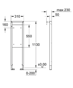 Grohe Rapid SL - Fixing Element 38559001 -Sanitino Winkel 3ec66278891ad725cf6a471e