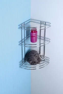 Aqualine Chrom Line - Hoekplanchet 3 Laags, Draadmodel, Chroom 37015 -Sanitino Winkel 3f7c92117cb290d47d53c9d2