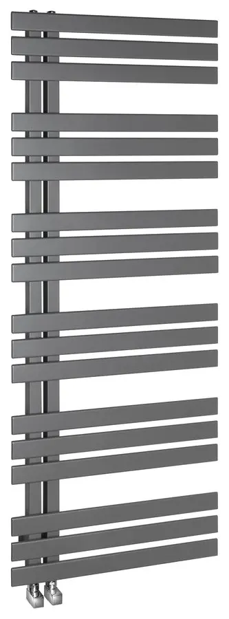 Sapho Silvana - Radiator 60x150 Cm, Metallic Zilver IR155 1 Sapho Silvana - Radiator 60x150 Cm, Metallic Zilver IR155