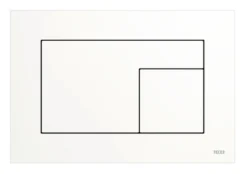 Tece TECEvelvet - Bedieningsplaat, Beschermlaag Tegen Vingerafdrukken, Wit 9240735