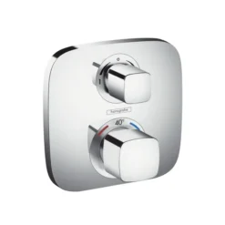 Hansgrohe Ecostat E - Afdekset Voor Thermostaat Met Met Stop- En Omstelkraan, Chroom 15708000