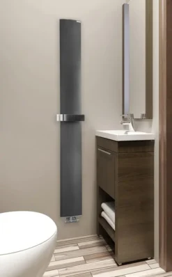 Sapho Ridea Othello - Mono Slim Radiator 30x189 Cm, 430 W, Zwart Mat 2301189030SN -Sanitino Winkel 42748cf2536d03c1a115022e