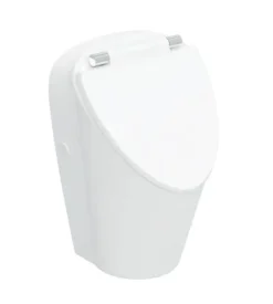 Geberit Selnova - Urinoir Met SoftClose Deksel, Waterinlaat Aan De Achterzijde, Rimfree, Wit 503.115.00.1