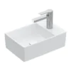 Villeroy & Boch Memento 2.0 - Fontein 40x26 Cm, Zonder Overloop, 1 Kraangat, CeramicPlus, Alpine Wit 432340R1