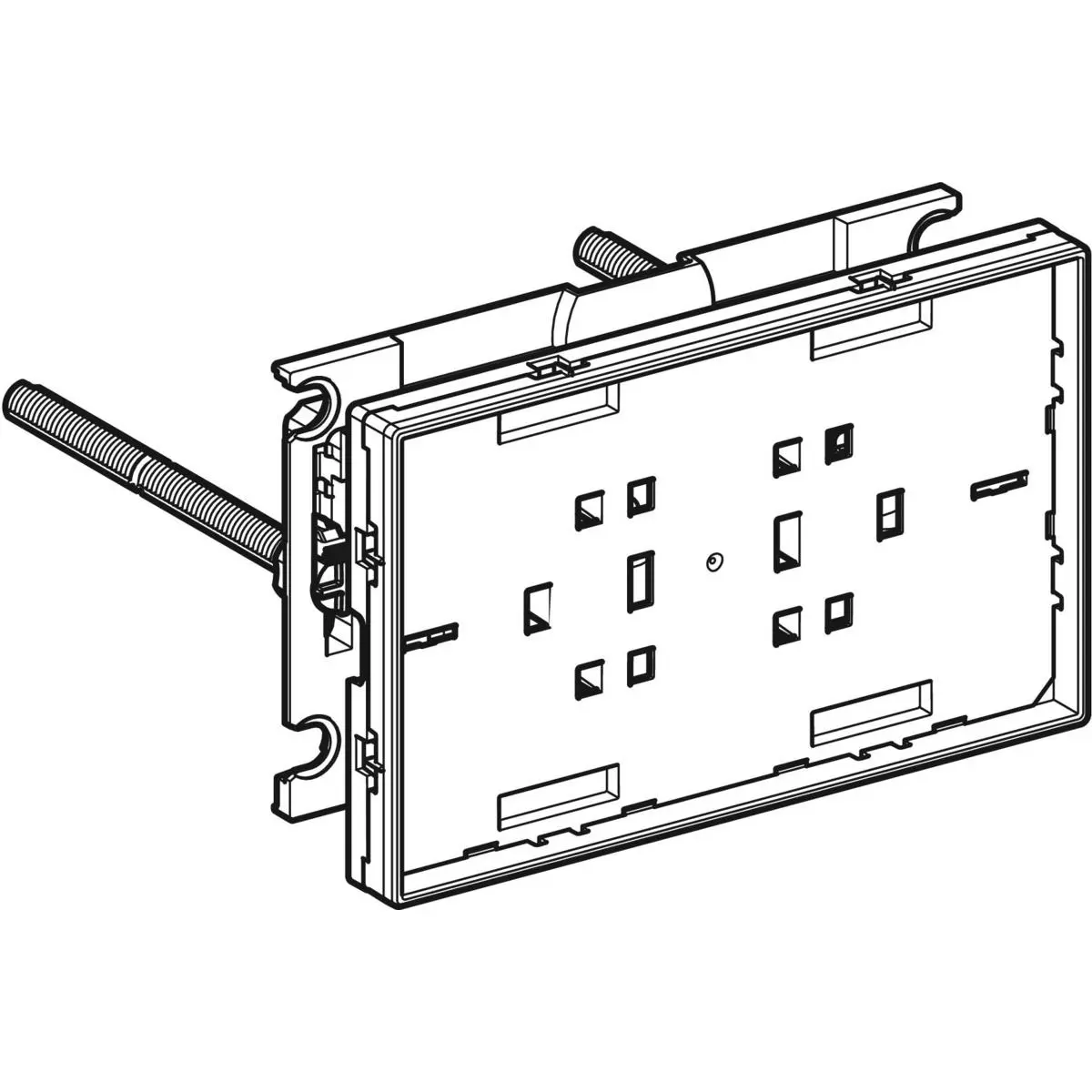 Geberit Toebehoren - Omegen Afdekplaat, Vlak Geïntegreerd, Met Zichtframe 115.088.00.1 4 Geberit Toebehoren - Omegen Afdekplaat, Vlak Geïntegreerd, Met Zichtframe 115.088.00.1 - Afbeelding 4