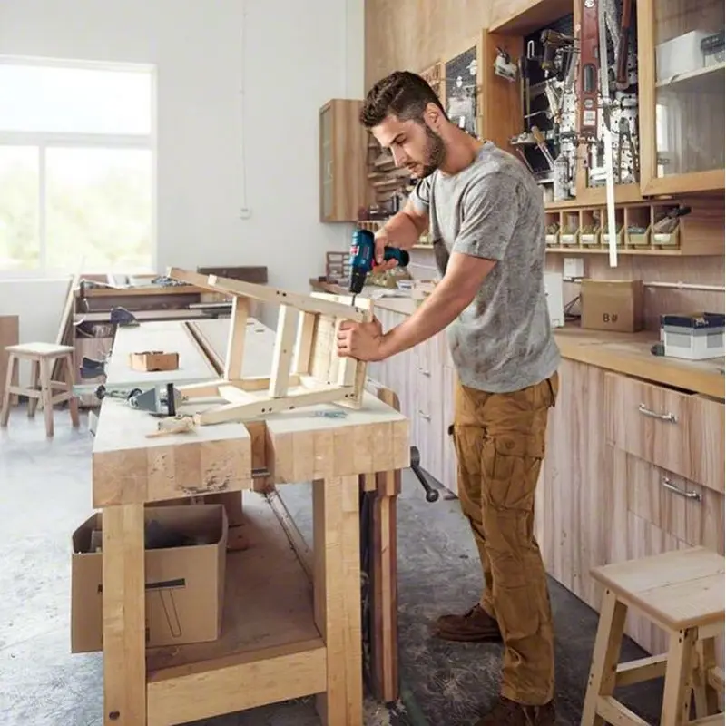 Bosch Gereedschap - 12V ACCU-schroevendraaier Met Accessoires, 2x 2,0 Ah Li-Ion Accu, Lader 06019G8102 4 Bosch Gereedschap - 12V ACCU-schroevendraaier Met Accessoires, 2x 2,0 Ah Li-Ion Accu, Lader 06019G8102 - Afbeelding 4