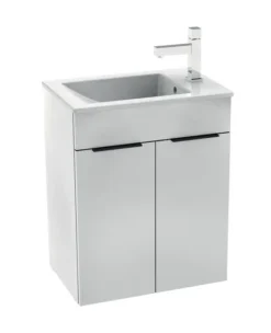 Jika Cube - Kast Met Wastafel, 49x33x61 Cm, Wit H4536411763001