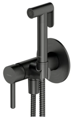 OMNIRES Y - Inbouw Bidetkraan Met Douche En Inbouwdeel, Grafiet SYSYBI2GR