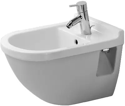 Duravit Starck 3 - Wandbidet Met Overloop, Wit 2230150000 1 Duravit Starck 3 - Wandbidet Met Overloop, Wit 2230150000