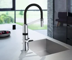 Hansa Fit - Hybrid Elektronische Keukenkraan, Elektronische Stopkraan, Zwart/chroom 65262213 8 Hansa Fit - Hybrid Elektronische Keukenkraan, Elektronische Stopkraan, Zwart/chroom 65262213 -Sanitino Winkel 47c00b1d4e9d9440606cd0a1