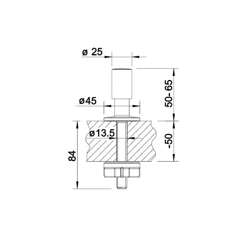 Blanco Toebehoren - Trekknop, Chroom 221339 2 Blanco Toebehoren - Trekknop, Chroom 221339 - Afbeelding 2