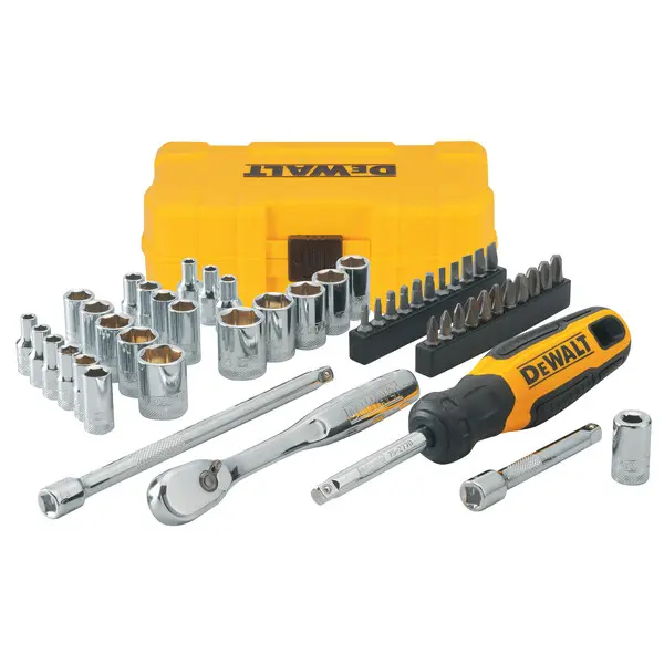DeWALT Gereedschap - 50-delige Set Bits En Doppen DWMT81610-0 1 DeWALT Gereedschap - 50-delige Set Bits En Doppen DWMT81610-0