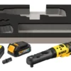 DeWALT Gereedschap - 18V ACCU Ratel, 2x Accu's 1,7 Ah POWERSTACK, Lader DCF510E2G