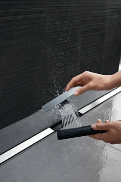 Geberit CleanLine - Rooster Voor Douchegoot 80, 30-90 Cm, Zwart Chroom/geborsteld Chroom 154.440.QC.1 -Sanitino Winkel 4a14a3de842958d81679eb77 1