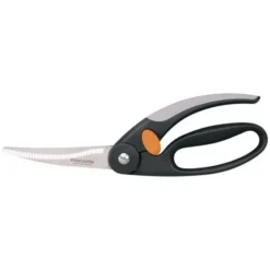FISKARS Keukenapparatuur - Pluimveeschaar, Lengte 25 Cm, Zwart 1003033