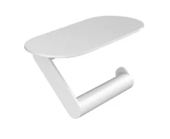 Hansgrohe WallStoris - Toiletrolhouder Met Planchette, Mat Wit 27928700