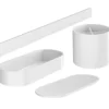 Hansgrohe WallStoris - Badkamer Accessoireset, Mat Wit 27968700