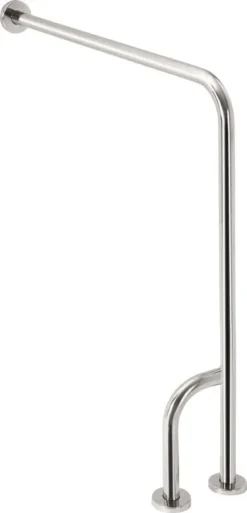 Sapho Badkamer Apparatuur - Handgreep 80x85 Cm, Links, Roestvrij Staal XH526