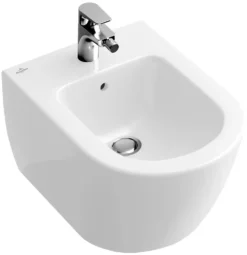 Villeroy & Boch Subway 2.0 - Wandbidet Met Overloop, 375x565 Mm, Alpine Wit 54000001