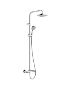 Hansgrohe Vernis Blend - Doucheset Showerpipe 200 Met Thermostaat, EcoSmart, Chroom 26089000