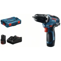 Bosch Gereedschap - 12V ACCU-boorschroevendraaier, 2x Accu 3,0 Ah Li-Ion, Lader 06019H8002