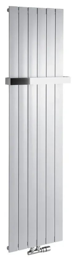 Sapho Colonna - Radiator 45x180 Cm, 910 W, Metallic Zilver IR145