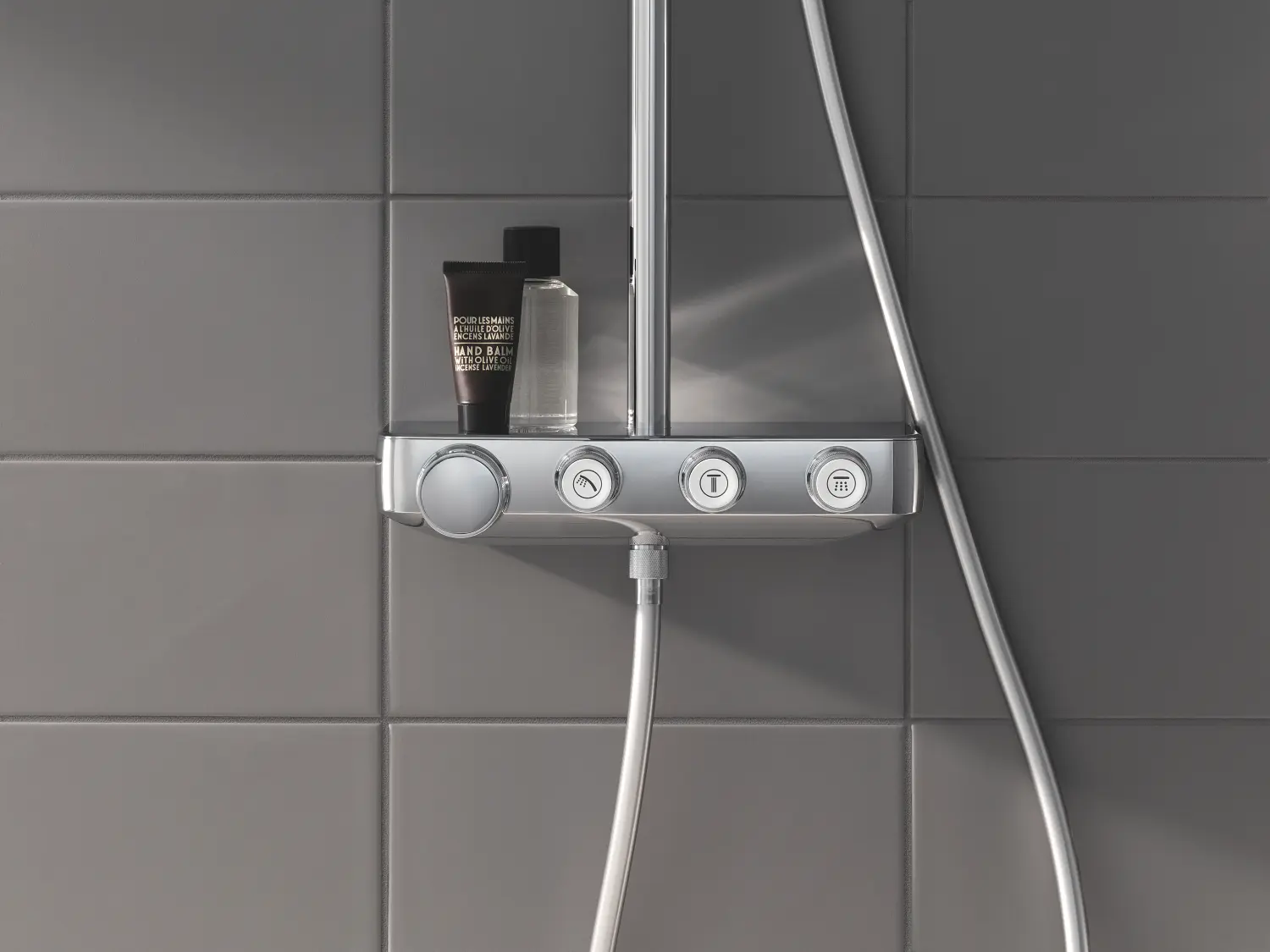 Grohe Euphoria SmartControl - Doucheset Cubo Duo 310 Met Thermostaat, 2-jets, Chroom 26508000 8 Grohe Euphoria SmartControl - Doucheset Cubo Duo 310 Met Thermostaat, 2-jets, Chroom 26508000 - Afbeelding 8