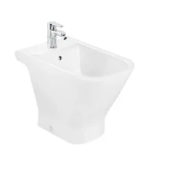 Roca The Gap - Staande Bidet, Kraangat, Wit A357474000