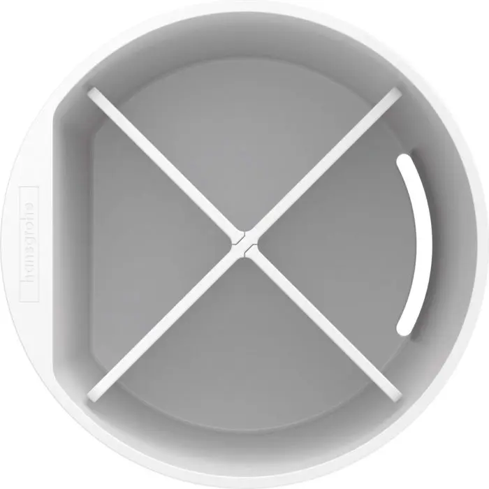 Hansgrohe WallStoris - Badkamer Accessoireset, Mat Wit 27968700 6 Hansgrohe WallStoris - Badkamer Accessoireset, Mat Wit 27968700 - Afbeelding 6