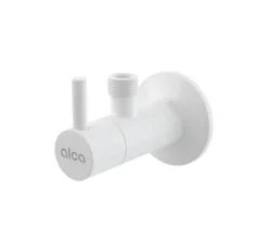 Alcadrain Hoekventielen - Hoekventiel Met Filter, Glanzend Wit ARV001B