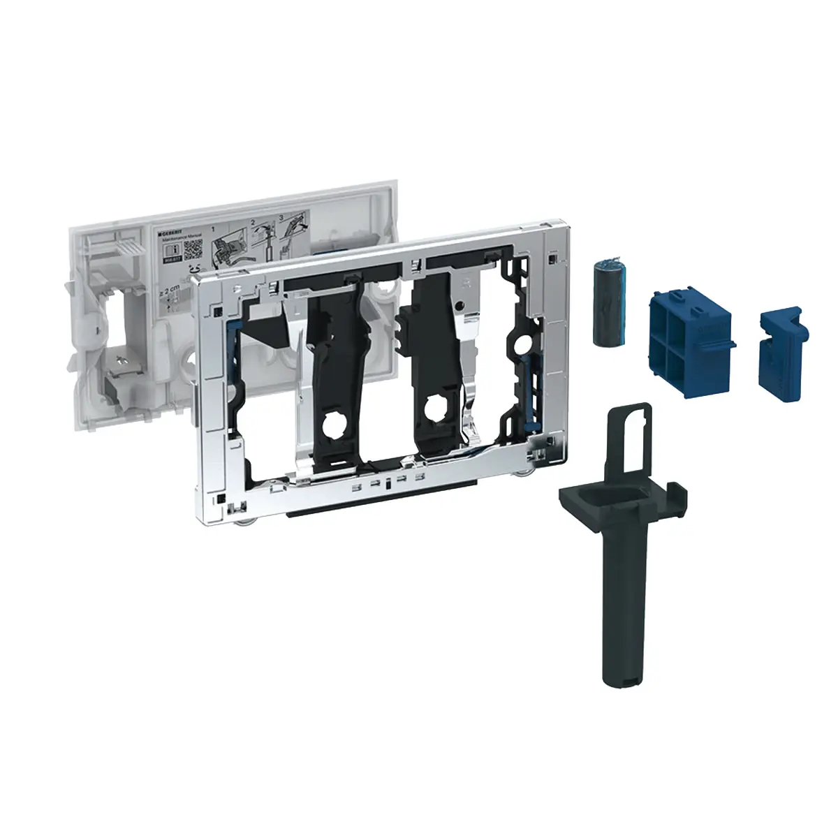 Geberit Toebehoren - Houder Voor Duofresh Stick, Glanzend Chroom 115.063.21.1 1 Geberit Toebehoren - Houder Voor Duofresh Stick, Glanzend Chroom 115.063.21.1