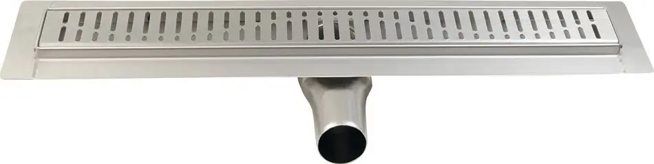Gelco Manus - Roestvrij Stalen Douchegoot Met Rooster ONDA, 85x13x6 Cm GMO14 1 Gelco Manus - Roestvrij Stalen Douchegoot Met Rooster ONDA, 85x13x6 Cm GMO14