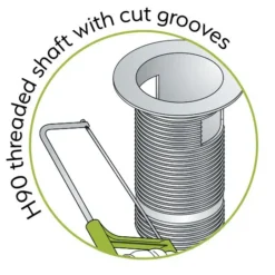 Sapho Silfra Accessoires - Niet-afsluitbare Afvoerplug 1 1/4, Chroom WF43451 -Sanitino Winkel 51ed0e21bde02628f8842829