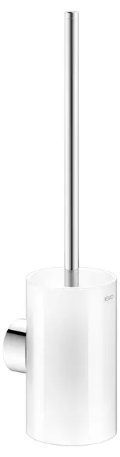 Keuco Reva - Toiletborstel Met Handvat, Mat Glas/chroom 12864019000