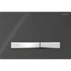 Geberit Sigma50 - Toilet Bedieningspaneel, Zwart/chroom 115.788.DW.2