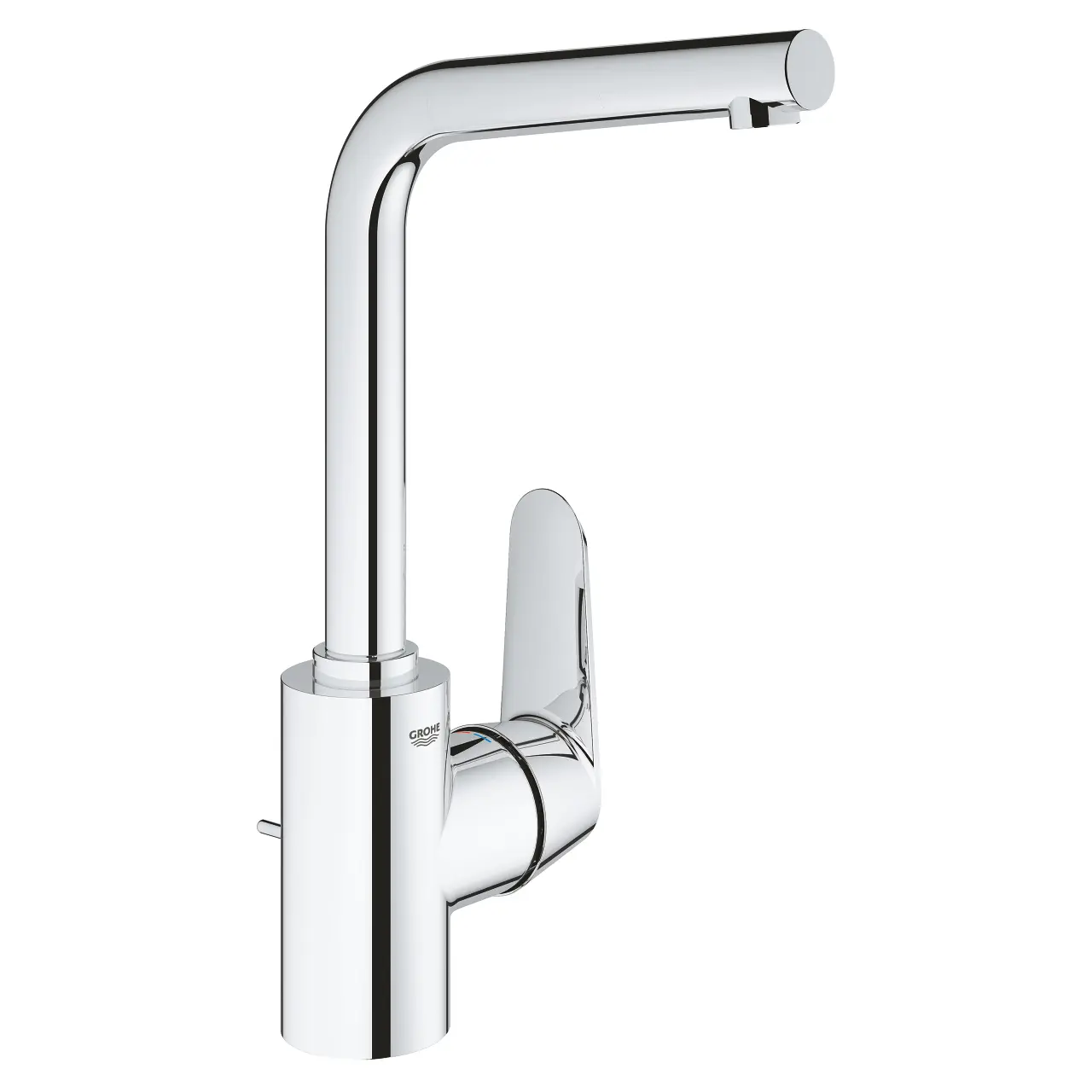 Grohe Eurodisc Cosmopolitan - Wastafelkraan Met Waste, Chroom 23054003 1 Grohe Eurodisc Cosmopolitan - Wastafelkraan Met Waste, Chroom 23054003