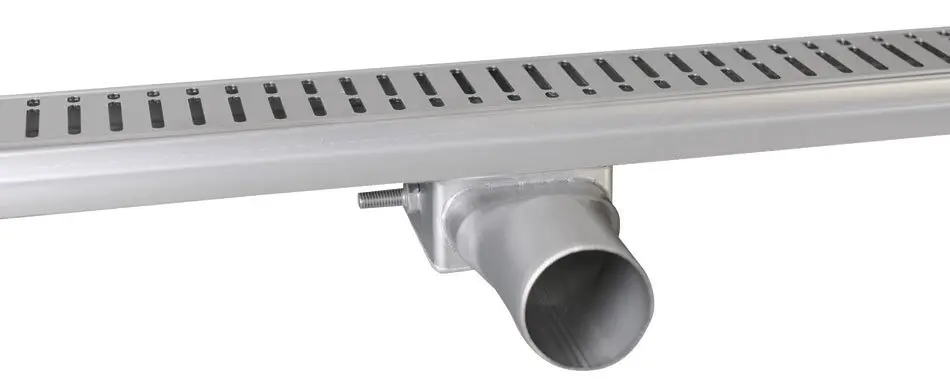 Gelco Manus - RVS Douchegoot Met Rooster ONDA, 75x13x6 Cm GMO13 5 Gelco Manus - RVS Douchegoot Met Rooster ONDA, 75x13x6 Cm GMO13 - Afbeelding 5