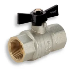 Novaservis Installatie Toebehoren - Kogelkraan Met Vlinderbout MM 1/2" KMH1