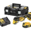 DeWALT Gereedschap - 18V ACCU Brushless Oscillerende Multitool Met Accessoires, 2x 5,0 Ah XR Accu, Oplader DCS356P2