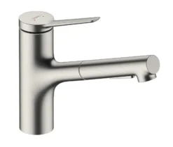 Hansgrohe Zesis M33 - Keukenkraan Met Uittrekbare Handdouche, Rvs Uiterlijk 74820800