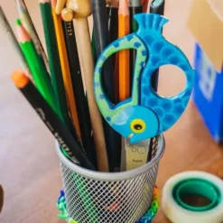 FISKARS - Kinderschaar, Voor Rechts-/linkshandigen, Lengte 14 Cm, Vis 1003746 -Sanitino Winkel 56c750480aa03bfa8c516010